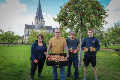 Des pommes au menu de la solidarit