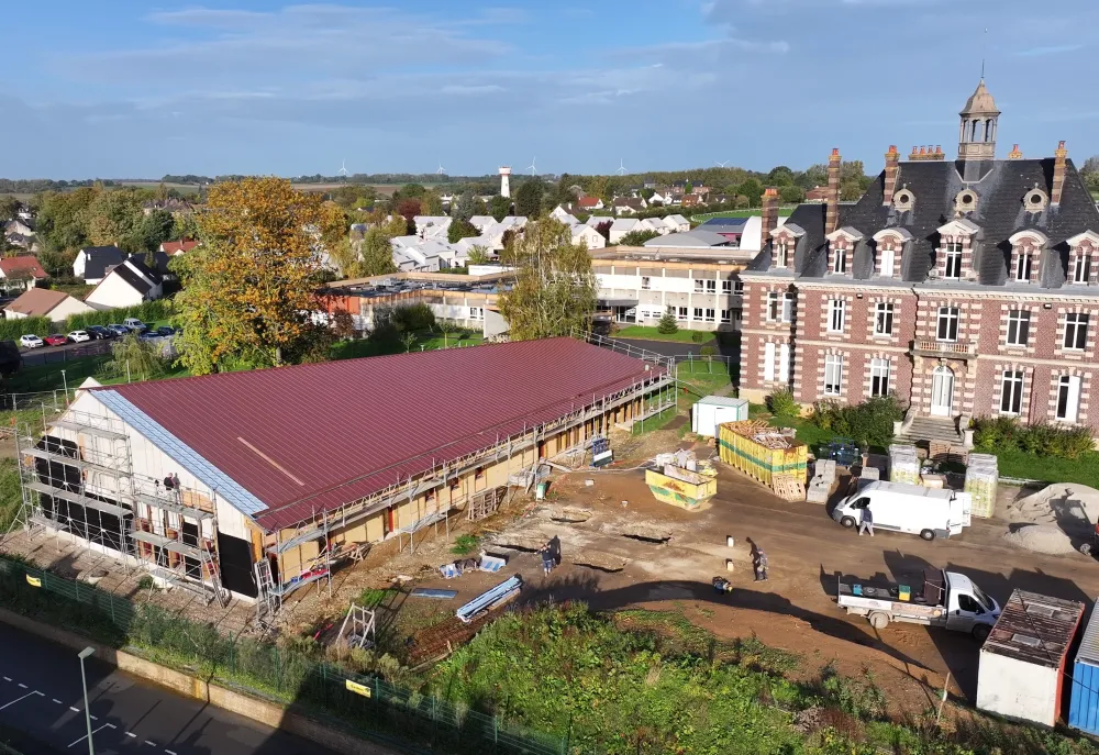 La nouvelle demi-pension du collge de Bacqueville-en-Caux