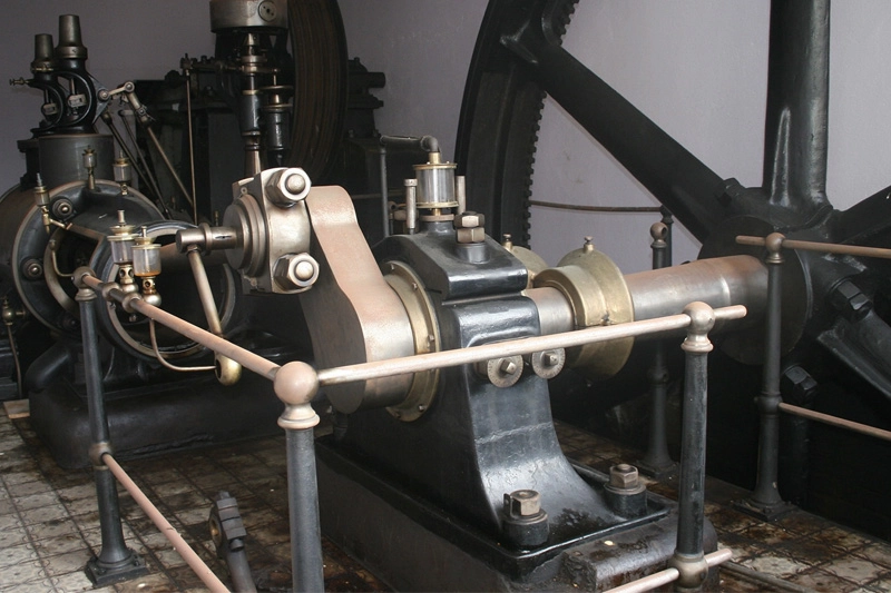 Machine à vapeur de la filature Dantan à Oissel